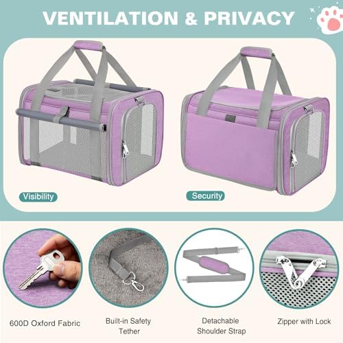 Soft Cat Carrier for Anxious Pets - Image 2