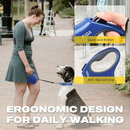 Fida Retractable Dog Leash, 16ft Heavy Duty Pet Walking Leash - Image 5
