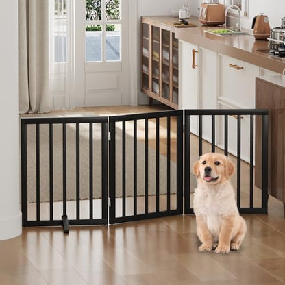 Freestanding Foldable Dog Gate by Algherohein