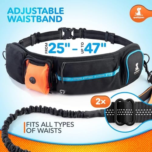 SparklyPets Active Pack 1 Dog, Hands Free Leash, Medium & Large Breeds - Image 6