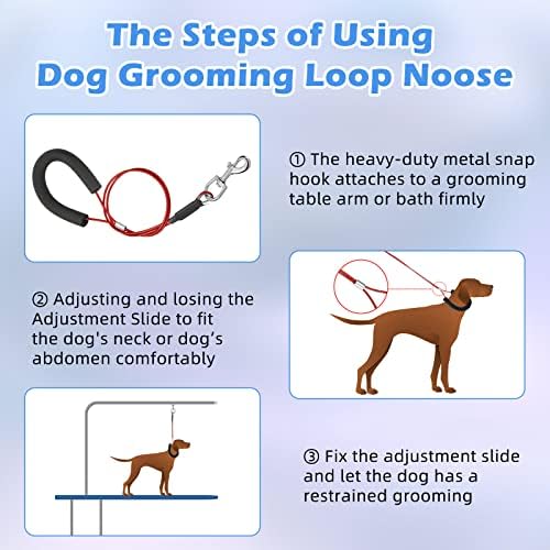 8 Pcs Dog Grooming Loop Noose, Restraint Loop - Image 6