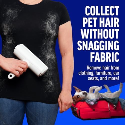 ChomChom Roller Pet Hair Remover – Original Size Reusable Lint Roller - Image 5