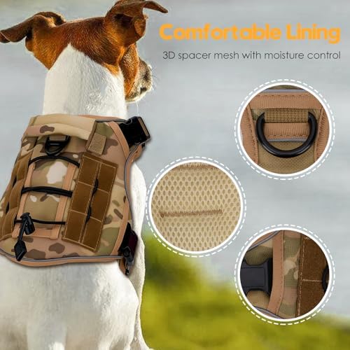 Heavy-Duty Tactical Dog Harness - Image 2