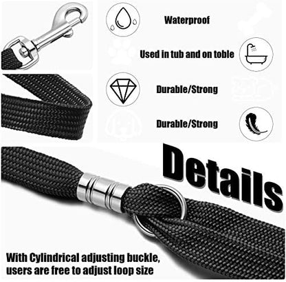 Boao 9 Pcs Pet Grooming Loop Adjustable Nylon Restraint - Image 4