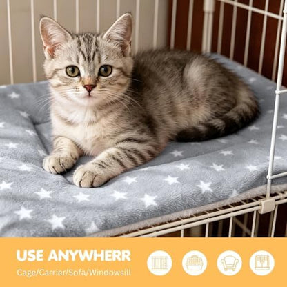 4 Pack Cat Bed Mat, Washable Sleeping Pad - Image 3
