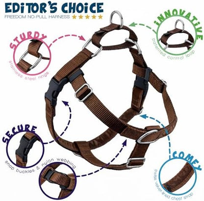 2 Hounds Design Freedom No Pull Dog Harness, 5/8 inch SM - Image 4