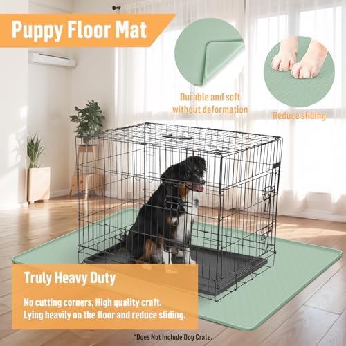 Silicone Dog Bed Mat 51"x 25.6" Crate Mat - Image 5