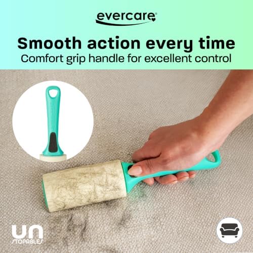 Evercare with Unstopables Fresh Scent All-Purpose Lint Roller, 50 Layers Per - Image 4