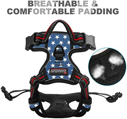BARKBAY No Pull Dog Harness Front Clip Heavy Duty Reflective Easy Control Handle - Image 6