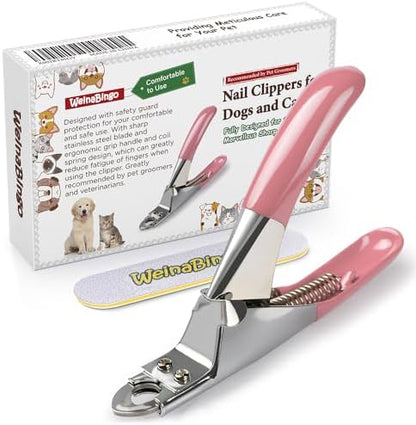 Dog Cat Pets Nail Clippers, Professional Pets Claw Trimmer by WeinaBingo