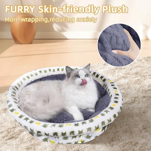 AIWIKIDE Dog Sofa Bed, Anti-Anxiety Puppy Cuddler Bed - Image 5