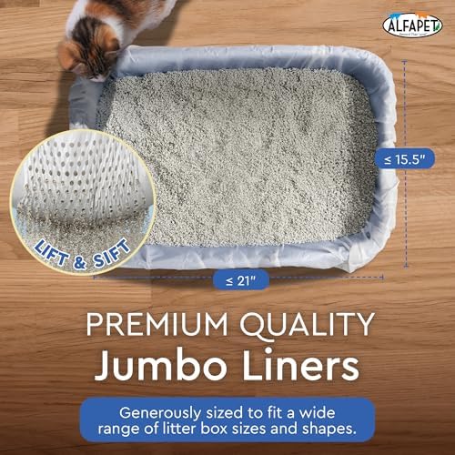 Alfapet Sifting Cat Litter Box Liners - Image 3