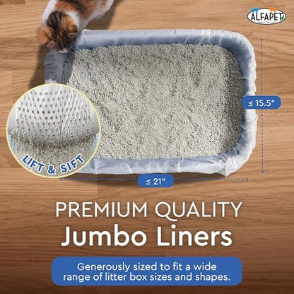 Alfapet Sifting Cat Litter Box Liners - Image 3