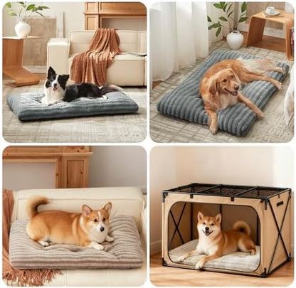FURTIME Washable XL Dog Bed for Extra Large Dogs, Deluxe Dog Crate Beds - Image 6