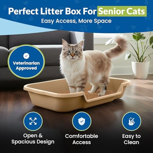 KittyGoHere Senior Cat Litter Box, Large - Image 2