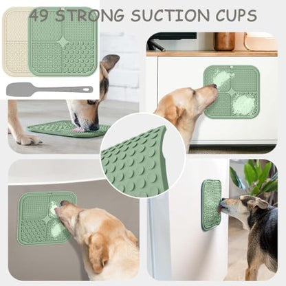 ChefAide 2 Pack Lick Mat for Dogs, Cats & Puppies - Image 4
