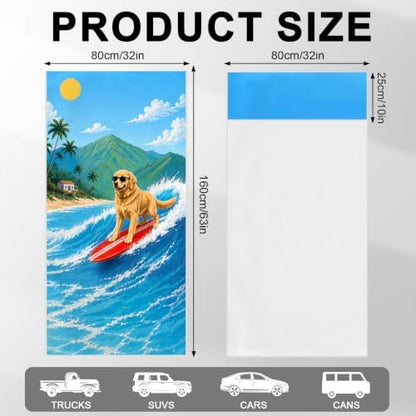 2 Pack Car Towels Seat Cover - Image 3