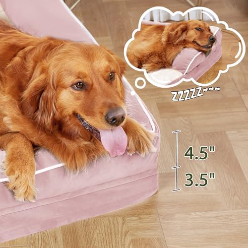 Orthopedic Washable Dog Bed for Extra Large Dogs - Image 6