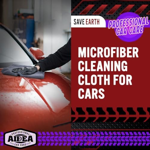 AIDEA Microfiber Cleaning Cloth Grey 20PK, Microfiber Towels 12"×12" - Image 4