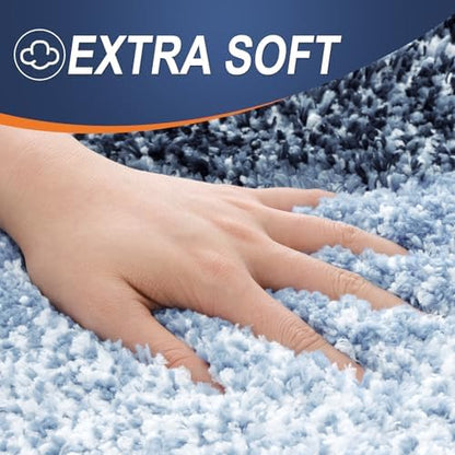 OLANLY Bathroom Runner Rug 47x24, Extra Soft Absorbent Microfiber Bath Rugs - Image 2