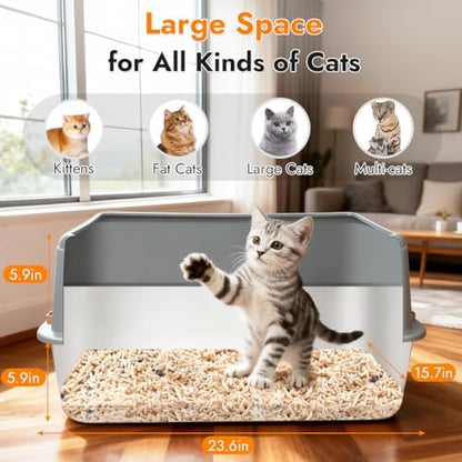 Vivifying XL Stainless Steel Litter Box - Image 2