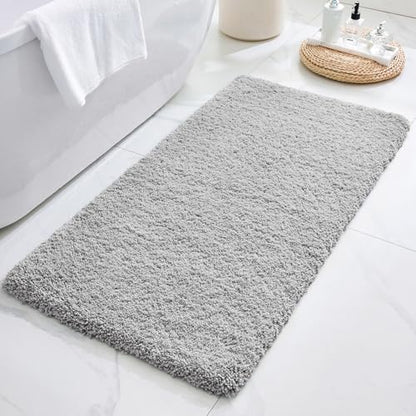 ILANGO Bathroom Rugs 70" × 24", Extra Soft Absorbent Microfiber Bath Rugs by ILANGO