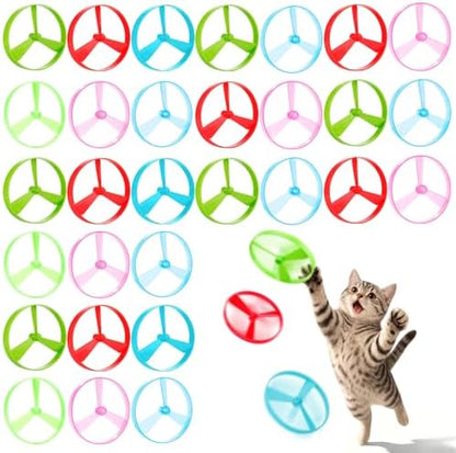 BABORUI Cat Toy Disc, Flying Enrichment Toys by BABORUI