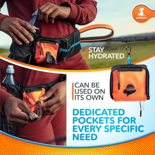 SparklyPets Active Pack 1 Dog, Hands Free Leash, Medium & Large Breeds - Image 3