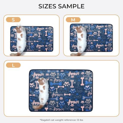 Luciphia 3 Pack Soft Fleece Dog Blankets - Image 3