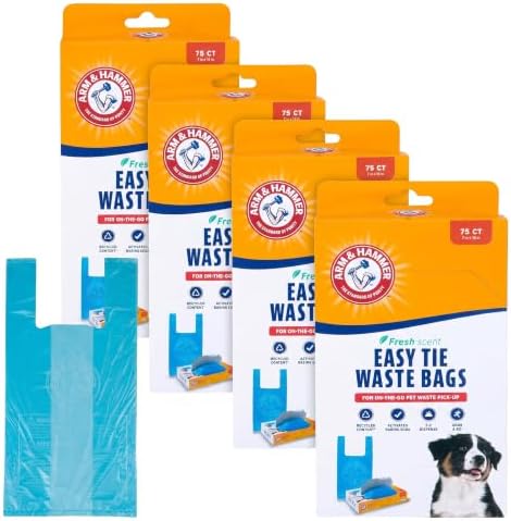 ARM & HAMMER 71041 Easy-Tie Waste Bags by ARMHAMMER