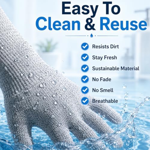Extra Long Cat Grooming Arm Sleeves Cat Gloves Bite Proof - Image 5