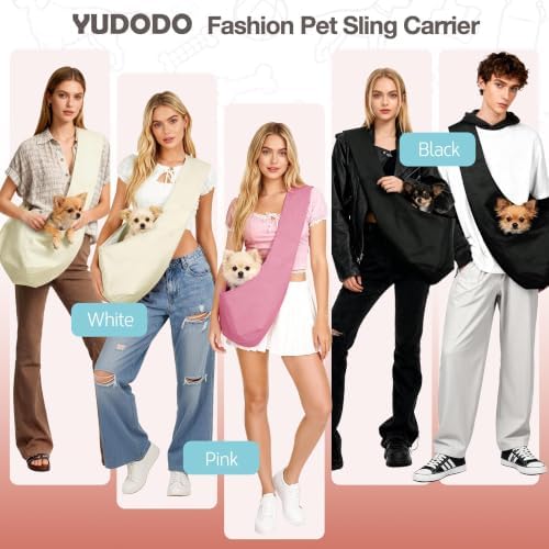 YUDODO Adjustable Dog Sling Carrier - Image 4