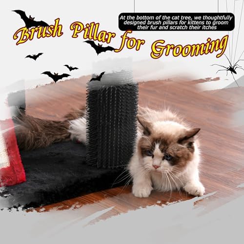 Hey-brother Cat Tree Tower, Adjustable Height, Floor to Ceiling - Image 6