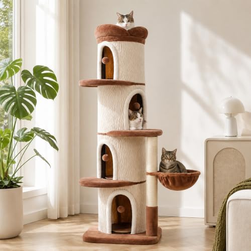 MUTTROS 68.5" Modern Cat Tree Tower by MUTTROS