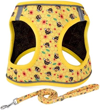 Mihqy Step in Dog Harness and Leash Set, Soft Breathable Mesh by Mihqy
