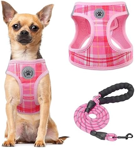 BEAUTYZOO Large Dog Harness and Leash Set, No Pull Puppy Pet Vest by BEAUTYZOO