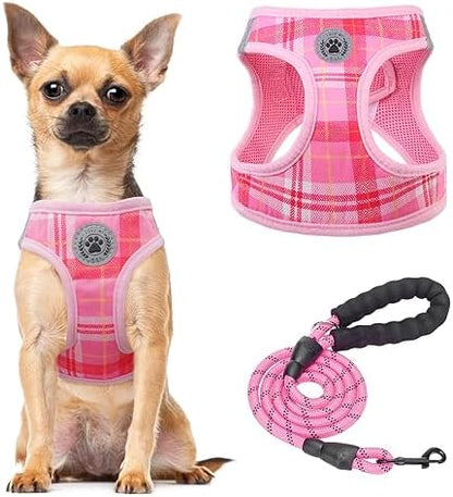 BEAUTYZOO Large Dog Harness and Leash Set, No Pull Puppy Pet Vest by BEAUTYZOO
