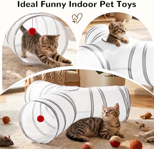Tempcore Cat Tunnel, 3-Way Collapsible Toy - Image 7