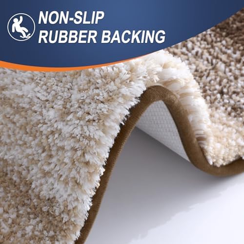 OLANLY Bathroom Runner Rug 44x24, Extra Soft Absorbent Microfiber Bath Rugs - Image 5