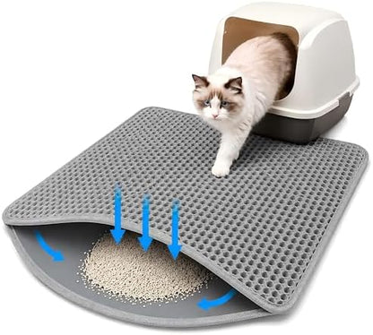 Cat Litter Mat, Honeycomb Litter Trapping Mat by Unknown