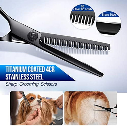Gimars Dog Grooming Scissors Kit Professional 4CR - Image 2