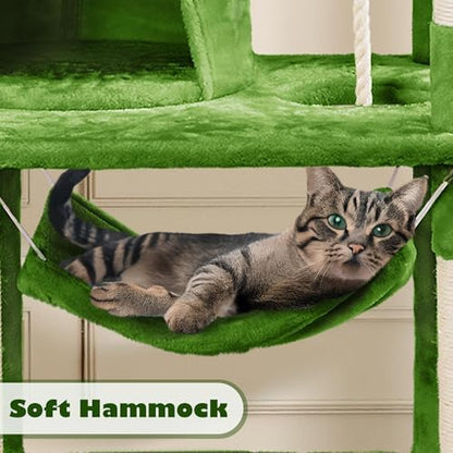 Yaheetech 62.5inches Cat Tree Cat Tower Kitten Condo - Image 6