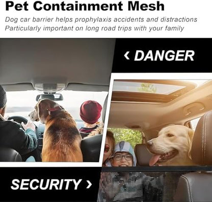 Car Dog Barrier Net Universal Dog Barrier - Image 4