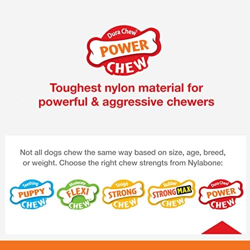 Nylabone Power Chew Original Bone Dog Chew Toys - Image 5