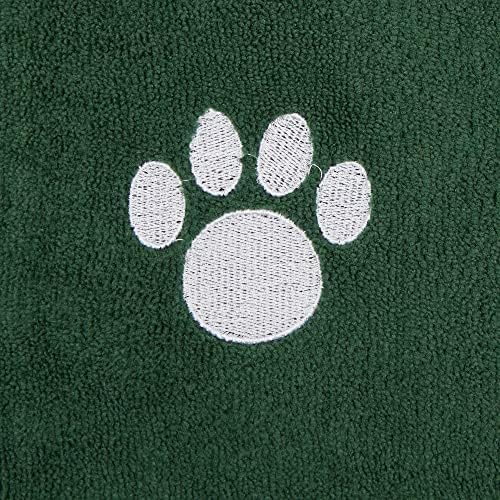 Bone Dry Pet Grooming Towel Collection Embroidered Absorbent Microfiber Drying - Image 4
