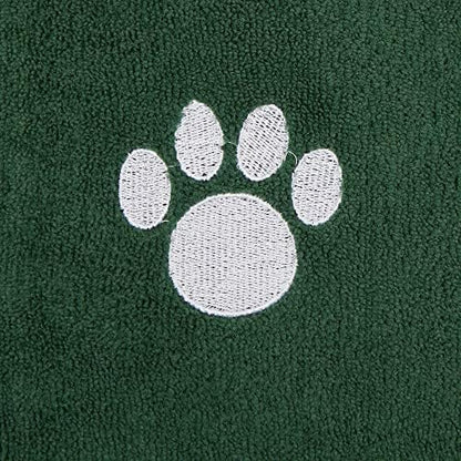 Bone Dry Pet Grooming Towel Collection Embroidered Absorbent Microfiber Drying - Image 4