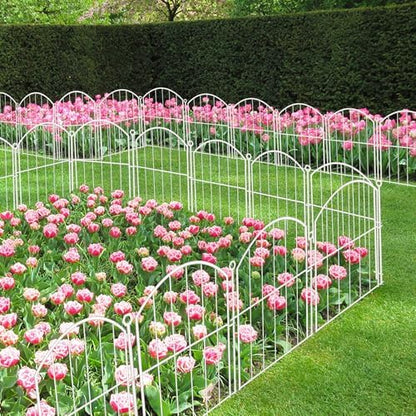 Decorative Garden Fence, 17in x 10ft No Dig Fence - Image 2