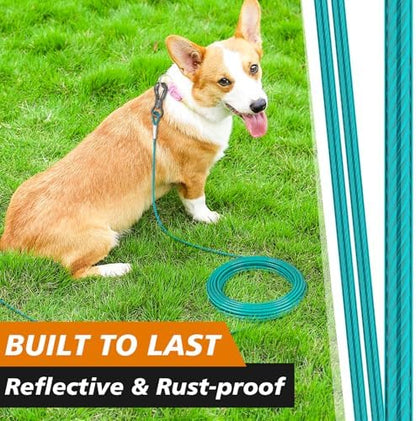 XiaZ Dog Tie Out Cable, Dog Leads - Image 4