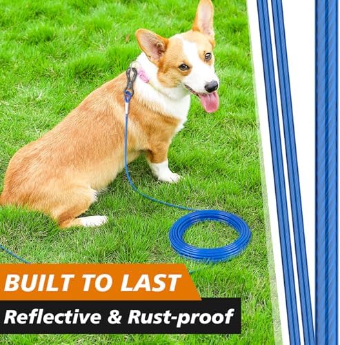 XiaZ Dog Tie Out Cable, Dog Leads - Image 5