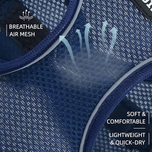 ROYPET Step-in Air Dog Harness, All Weather Mesh Step in Vest Harness - Image 4